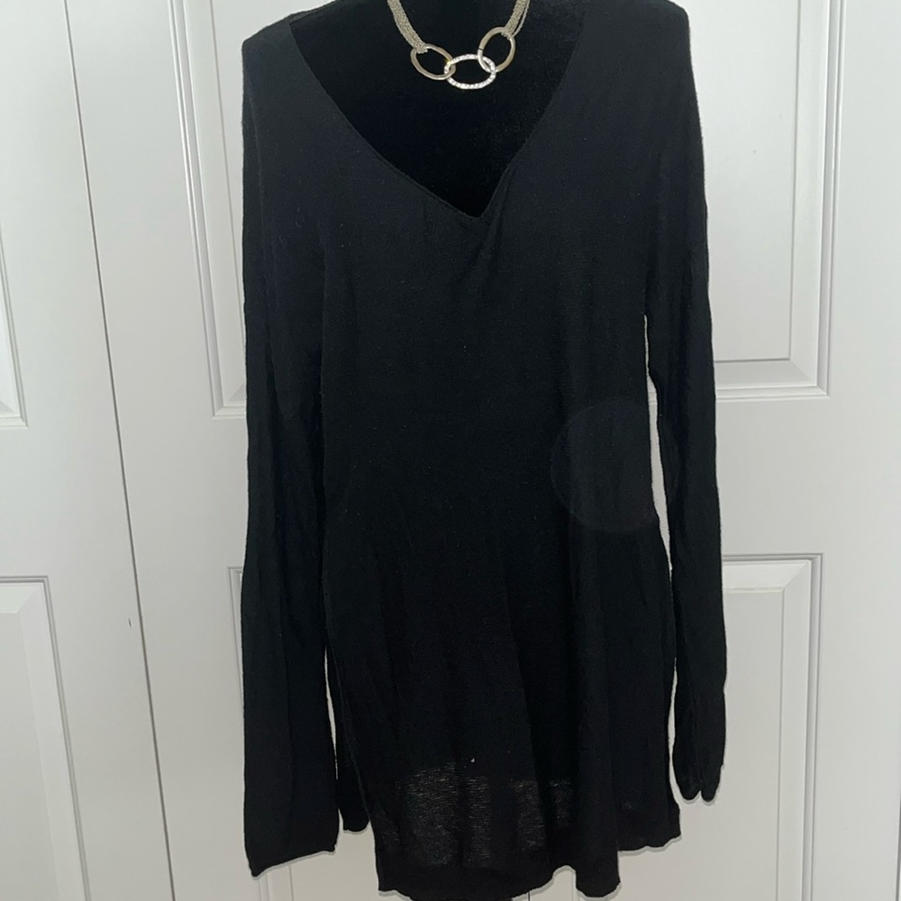 Lightweight tunic sweater
